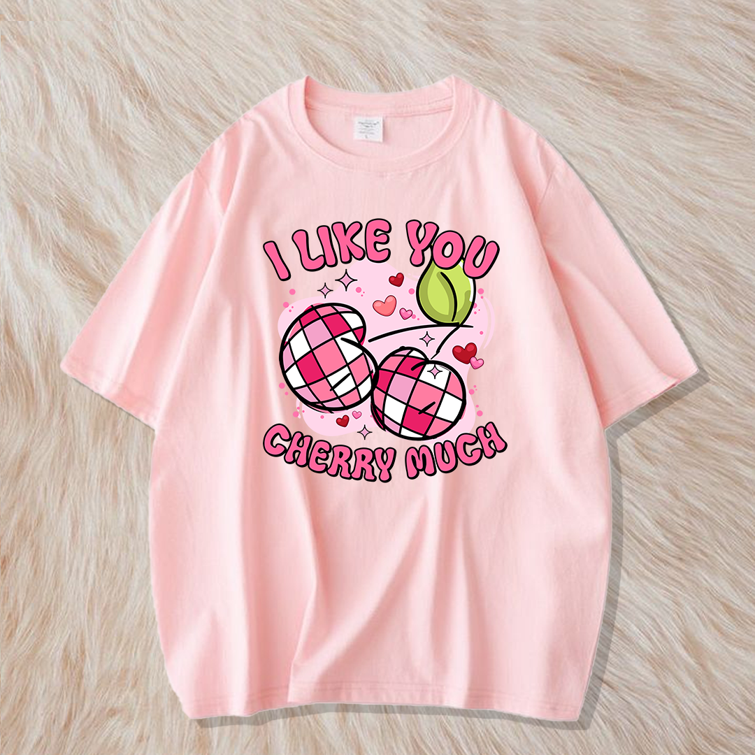 I love you cherry much t shirt