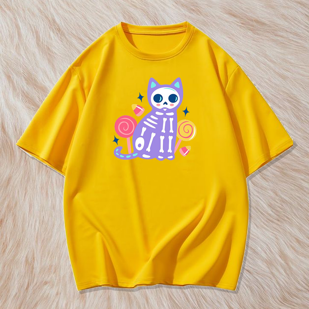 Candy cat t shirt