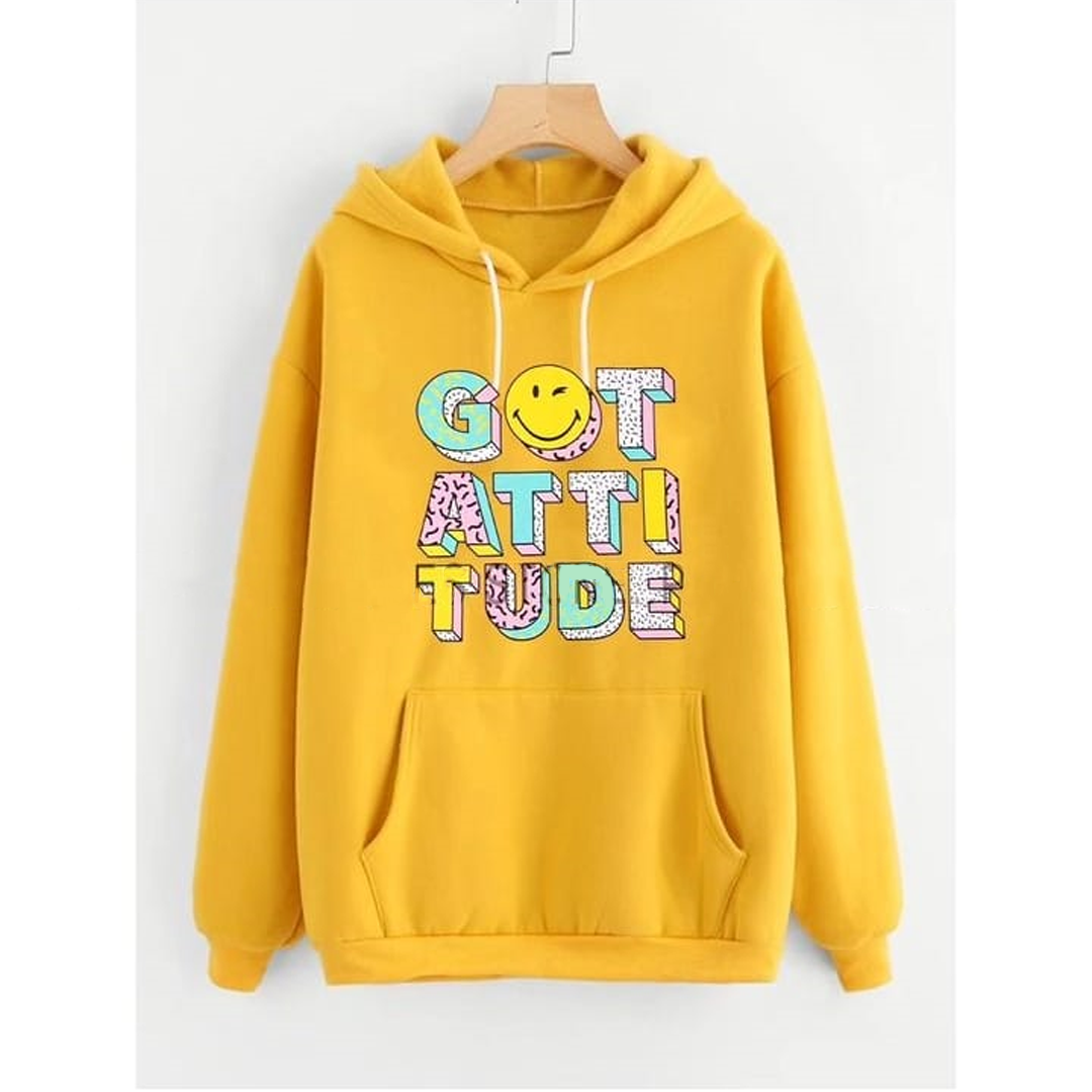Got attitude Fleece hoodie
