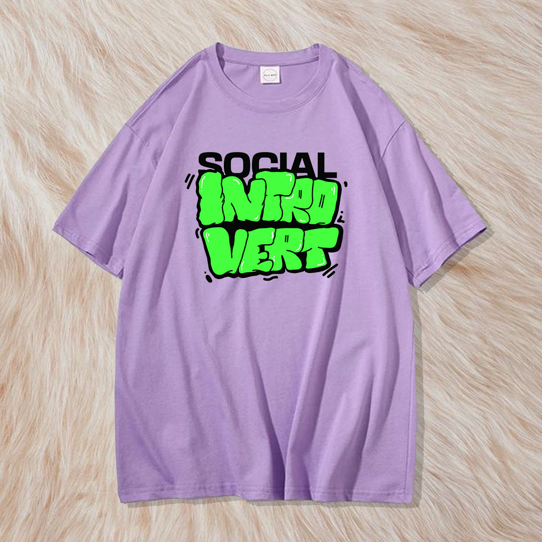 Social introvert t shirt