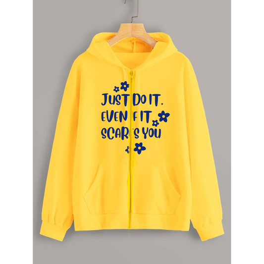 Just do it zipper with hood