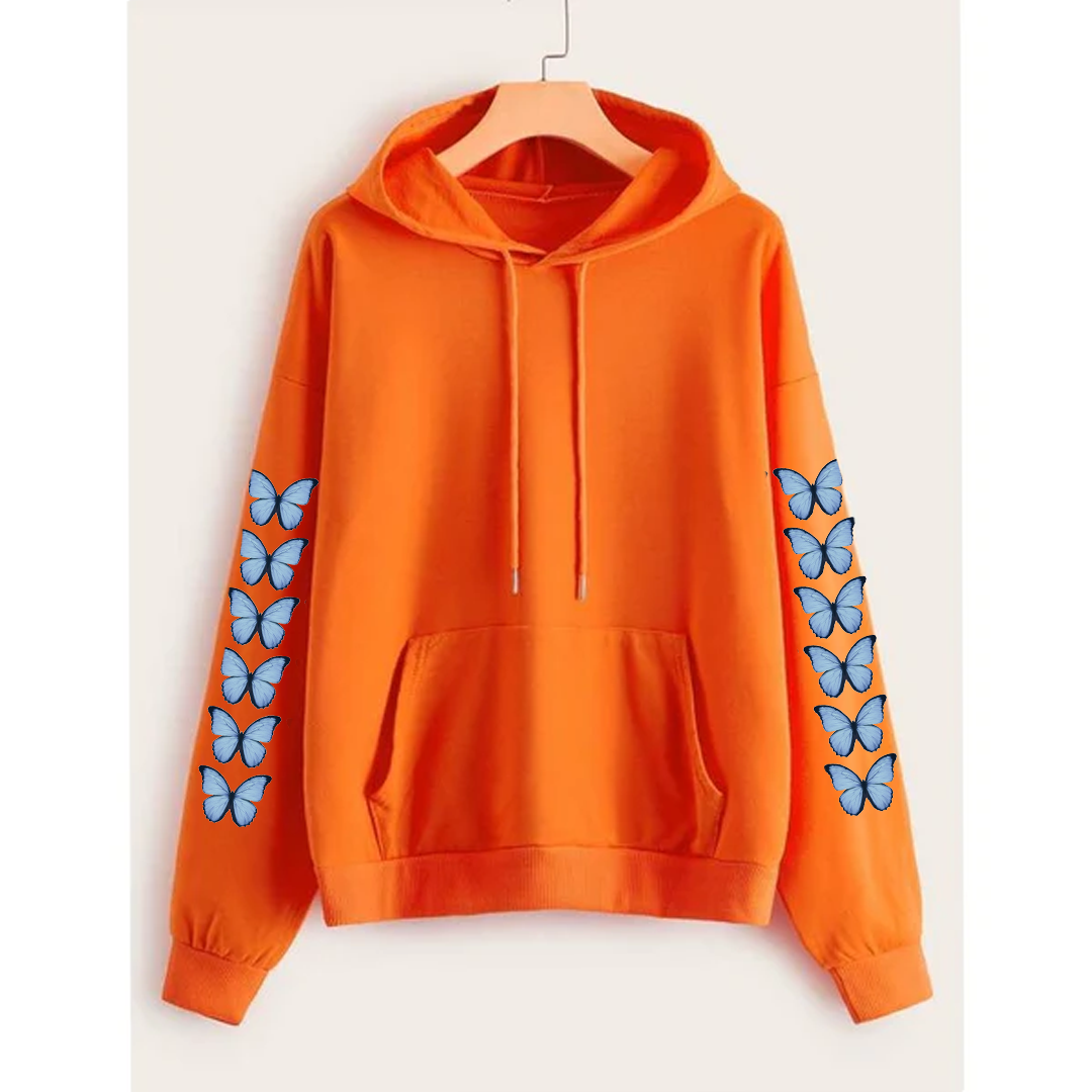 Butterfly sleeves hoodie