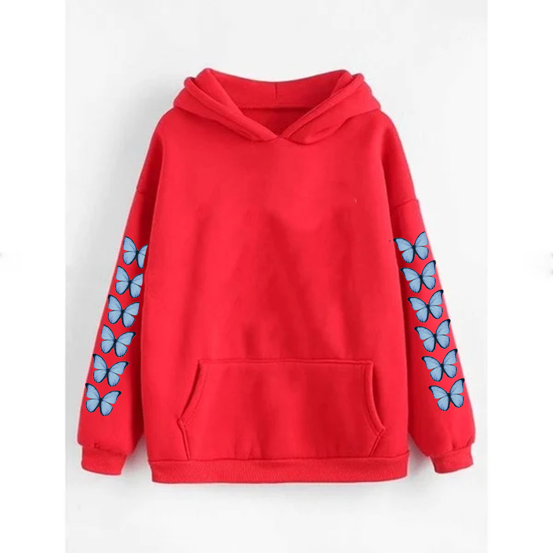 Butterfly sleeves hoodie