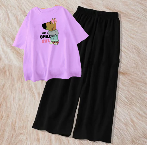 Just a chill girl with flapper combo