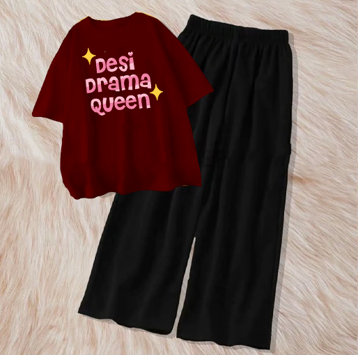 Desi drama queen with flapper combo