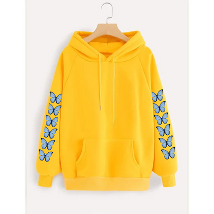 Butterfly sleeves hoodie