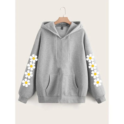 Daisy sleeves hoodie