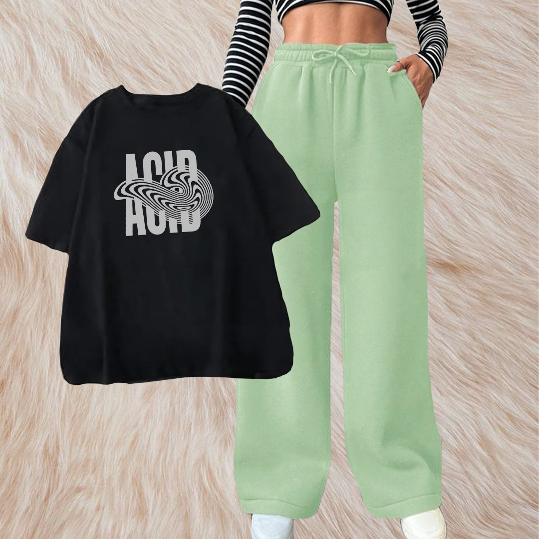 Acid with light mint flapper combo