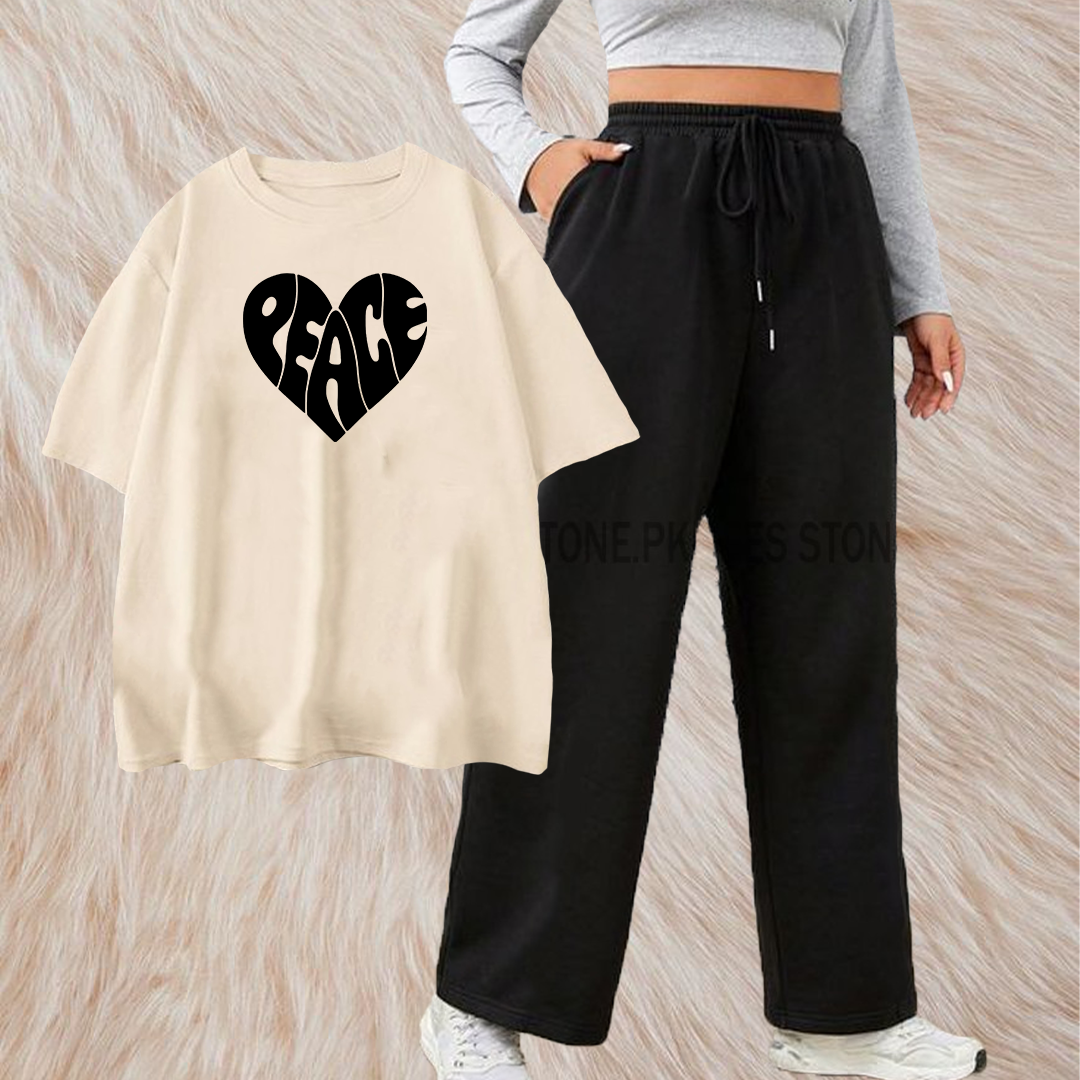 Peace with black flapper combo