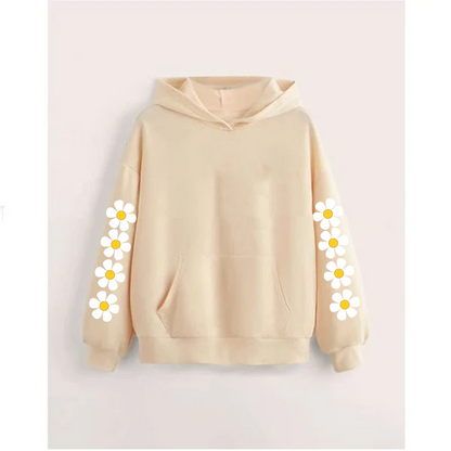 Daisy sleeves hoodie