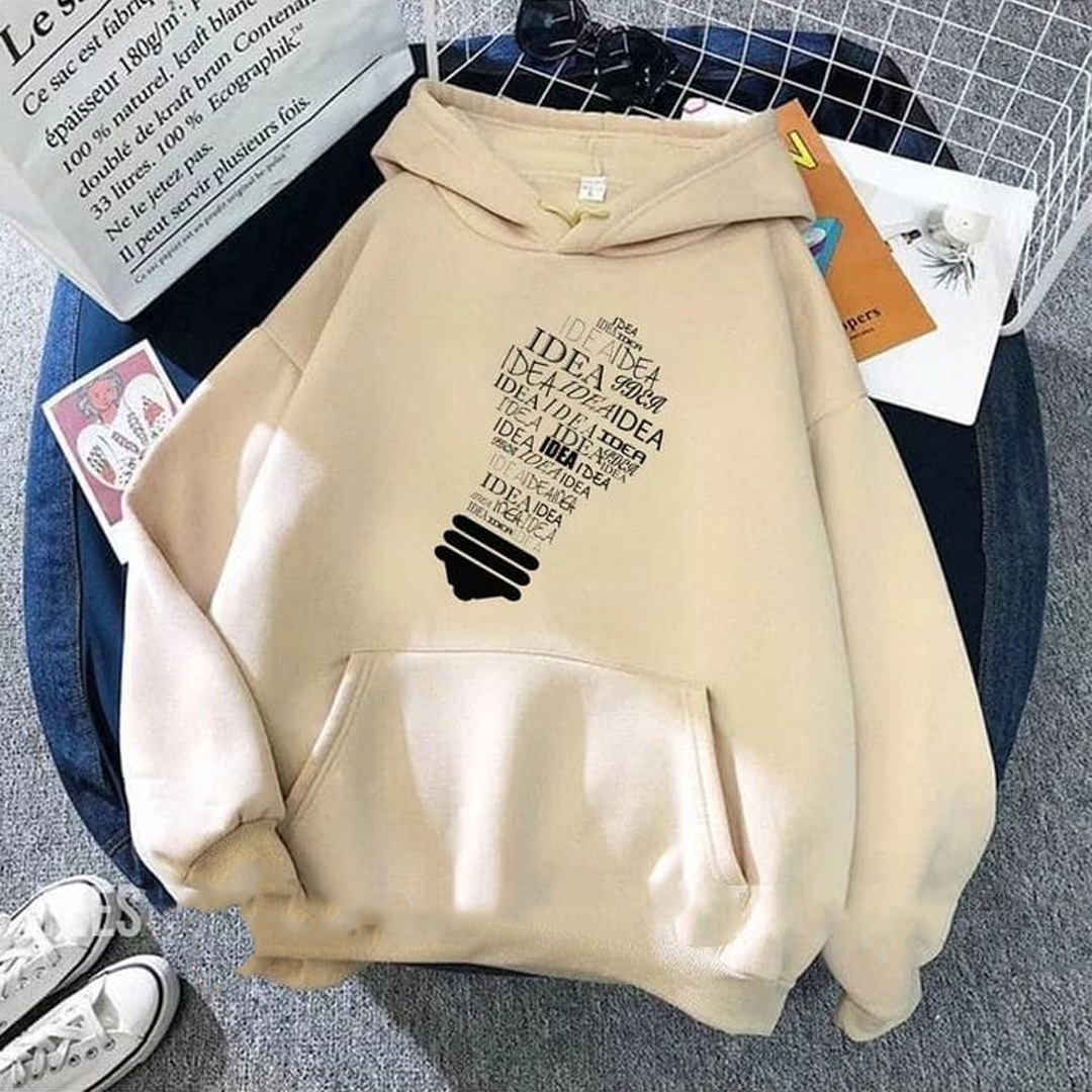 Idea bulb Fleece hoodie