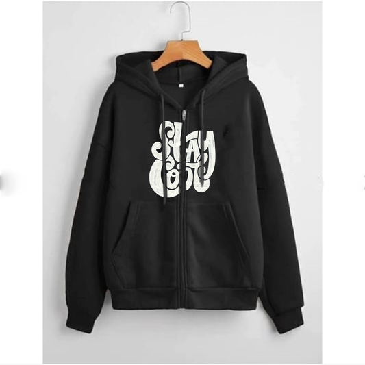 Stay cool zipper with hood