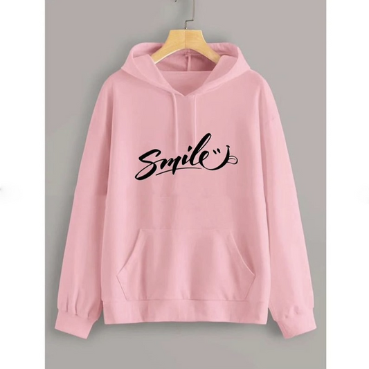 Smile Fleece hoodie