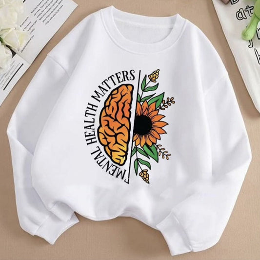 Mental Health Matters Women Sweat Shirts