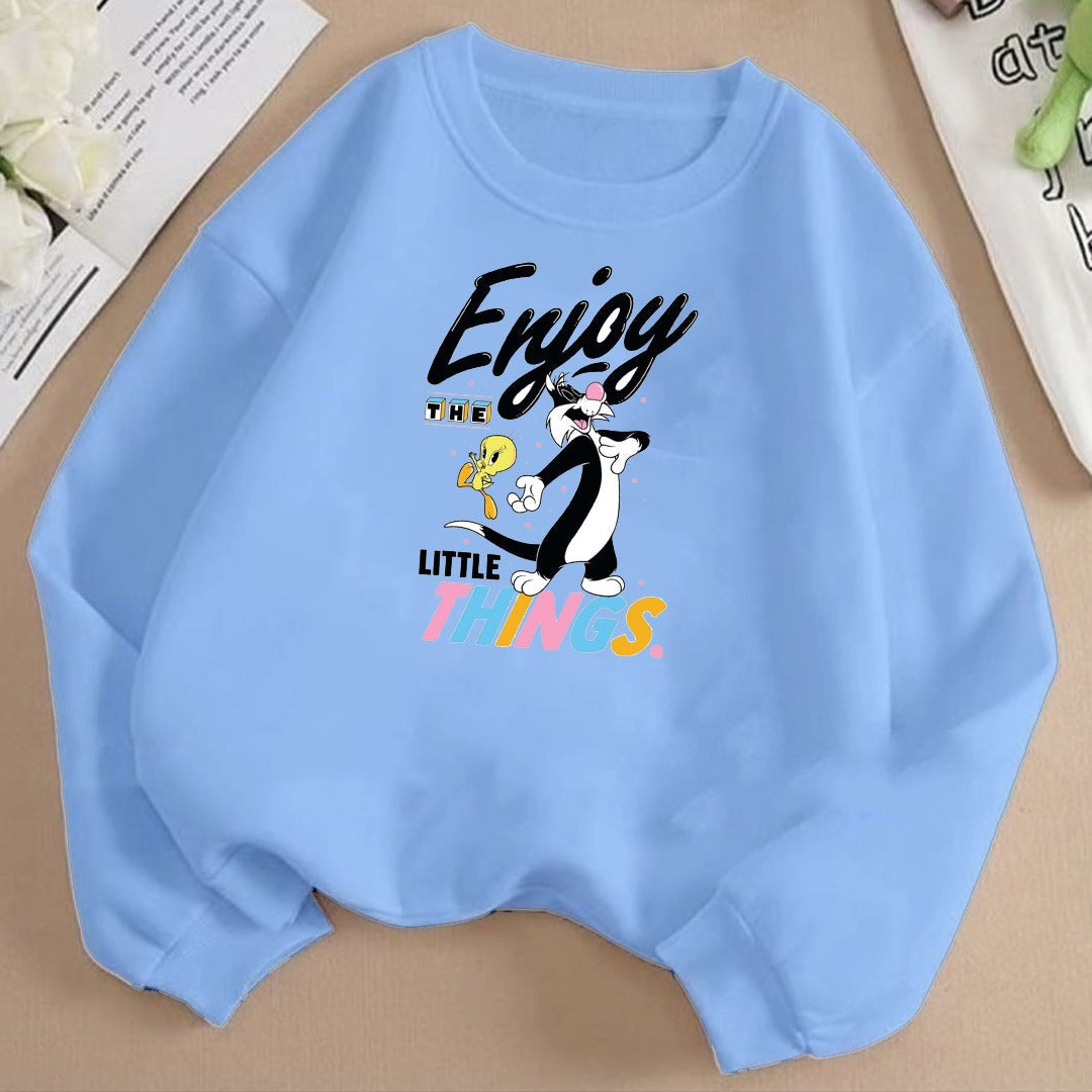 Enjoy the little things Fleece Sweat Shirt