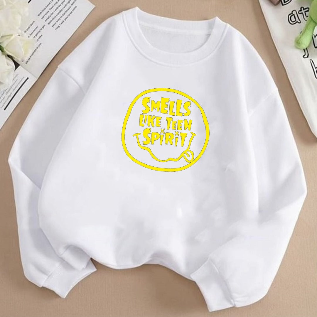 Smells like teen spirit Fleece Sweat Shirt