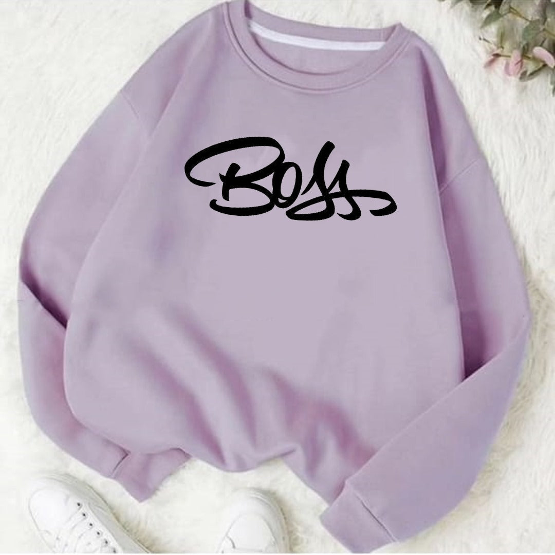 Boss Fleece Sweat Shirt