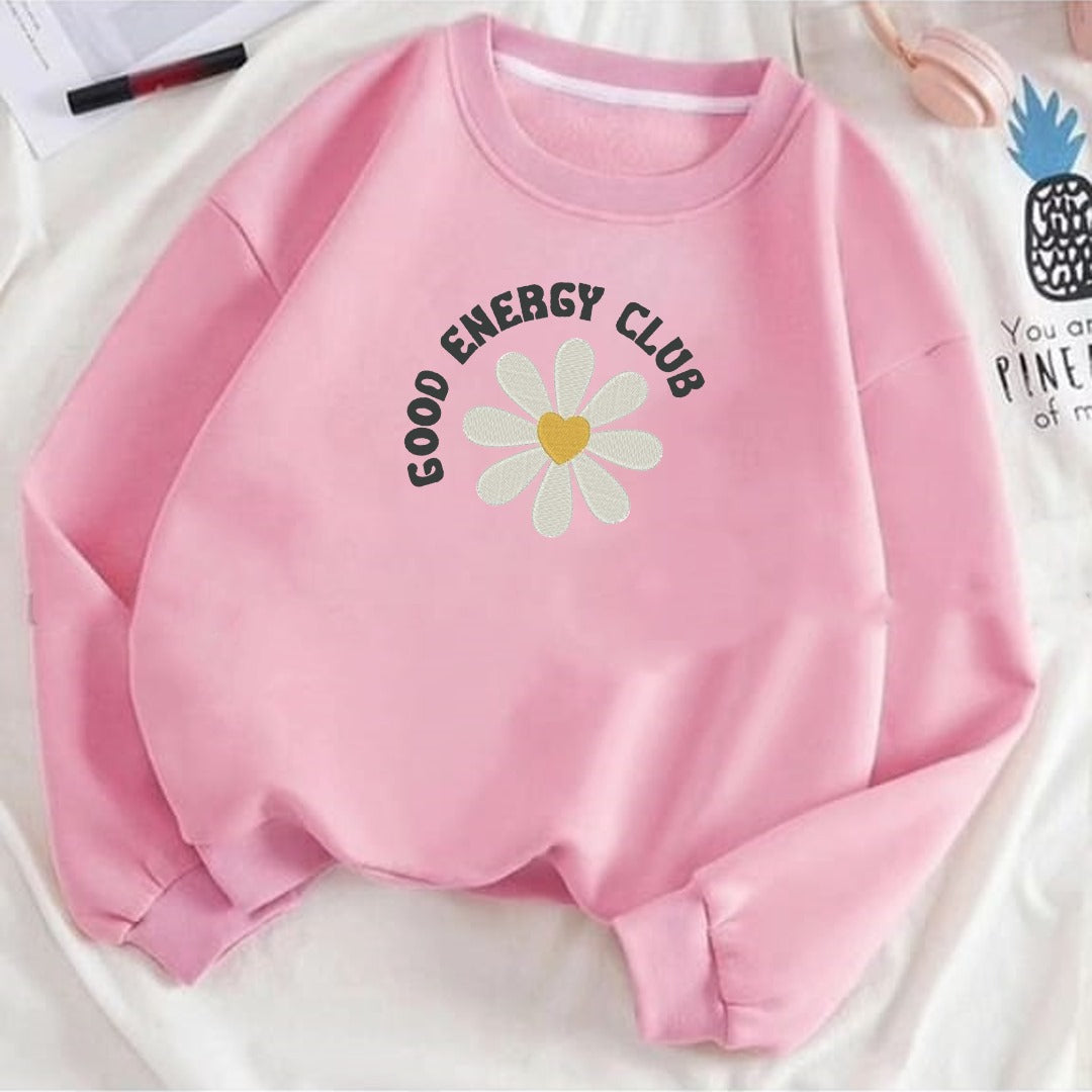 Good energy club Fleece Sweat Shirt