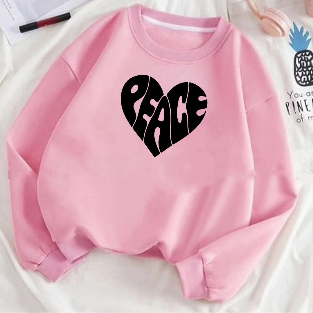 Peace Fleece Sweat Shirt