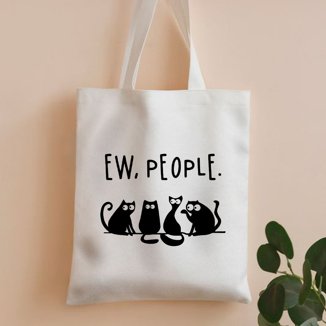 Ew people canvas tote bag
