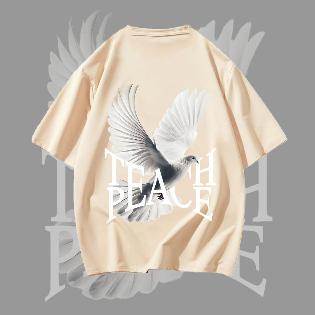 Teach Peace Oversized T-Shirt