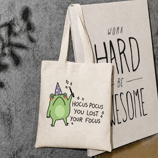 Hocus pocus you lost your focus tote bag