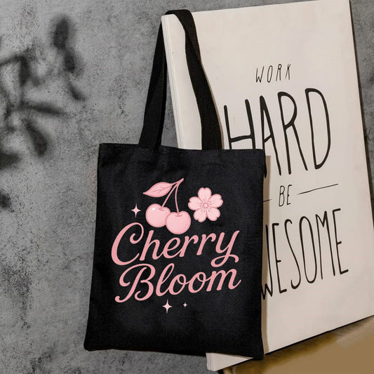 Cherry bloom tote bag