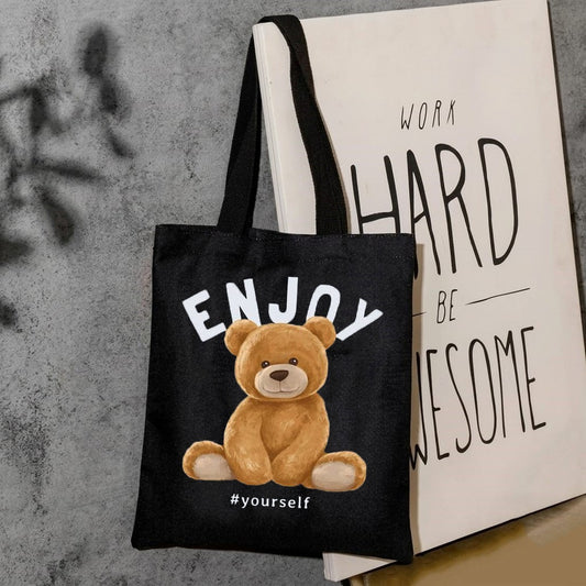 Enjoy yourself canvas tote bag