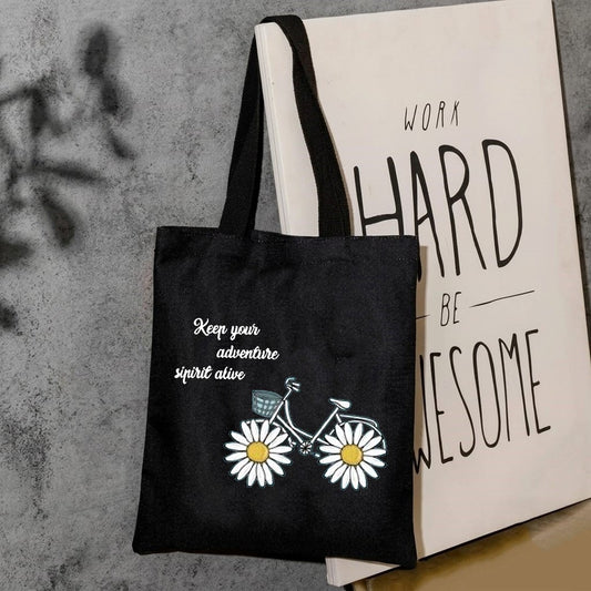 Keep your adventure spirit alive canvas tote bag