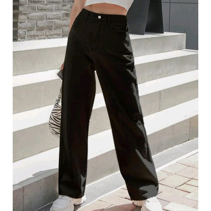 Black Wide Leg Jeans