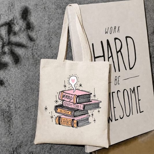 So many adventures canvas tote bag