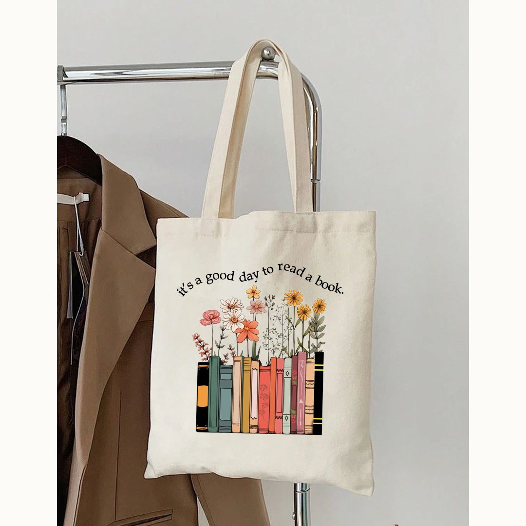 It's A Good Day  Printed Tote Bag