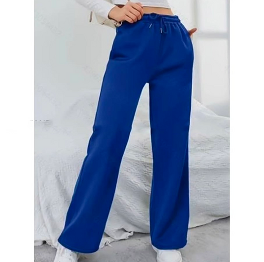 Royal Blue Wide Leg Flapper