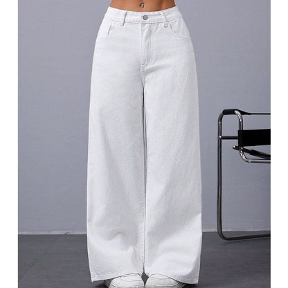 White Wide Leg Jeans