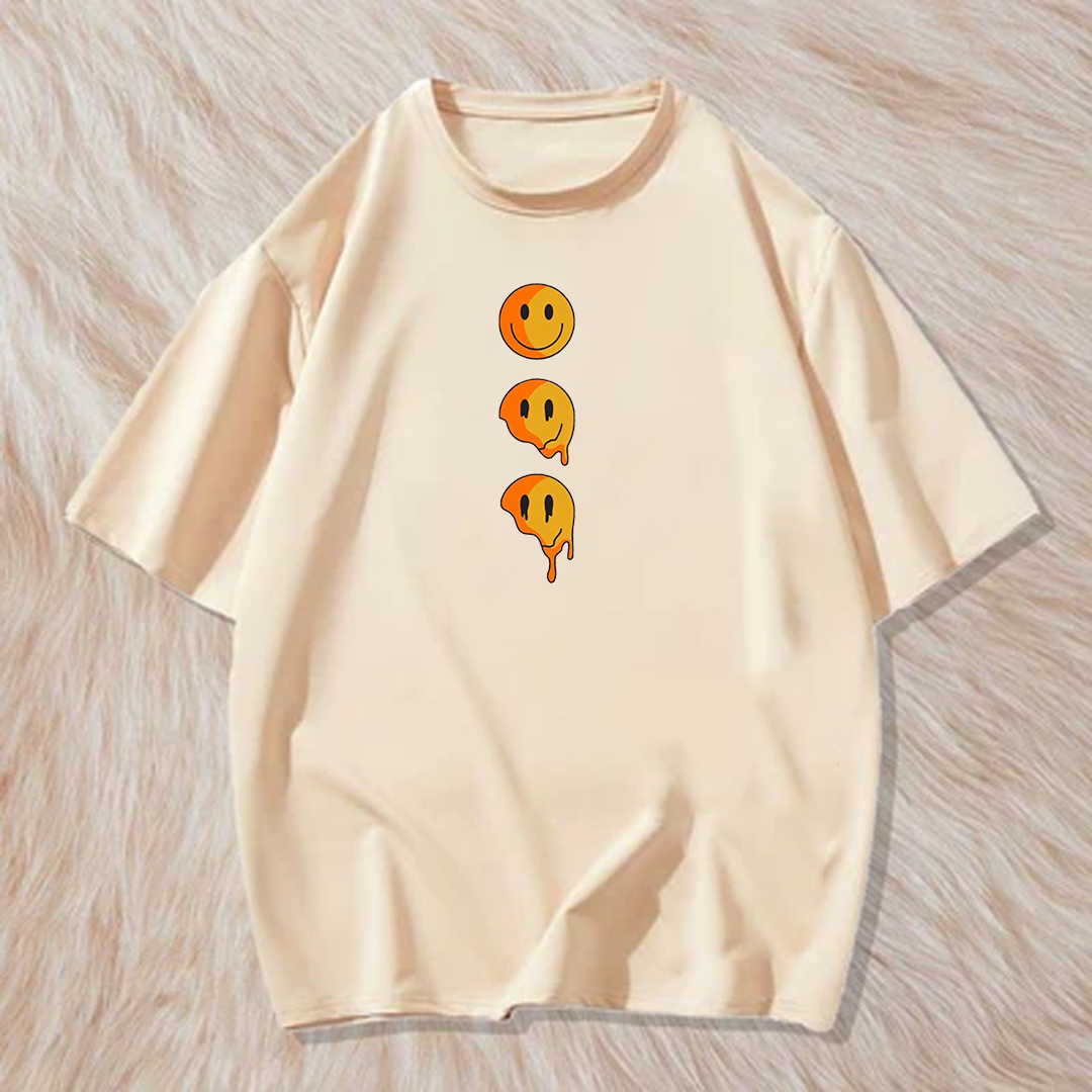 Three emoji t shirt