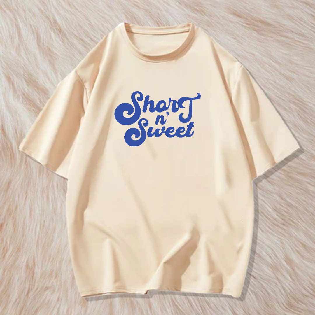 Short n sweet t shirt