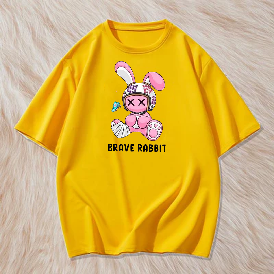 Brave rabbit t shirt