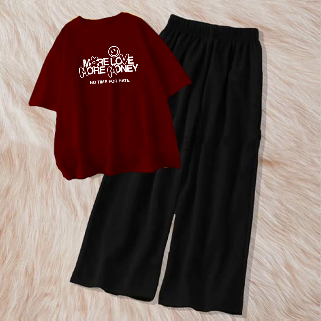 More love more money no time for hate with flapper combo