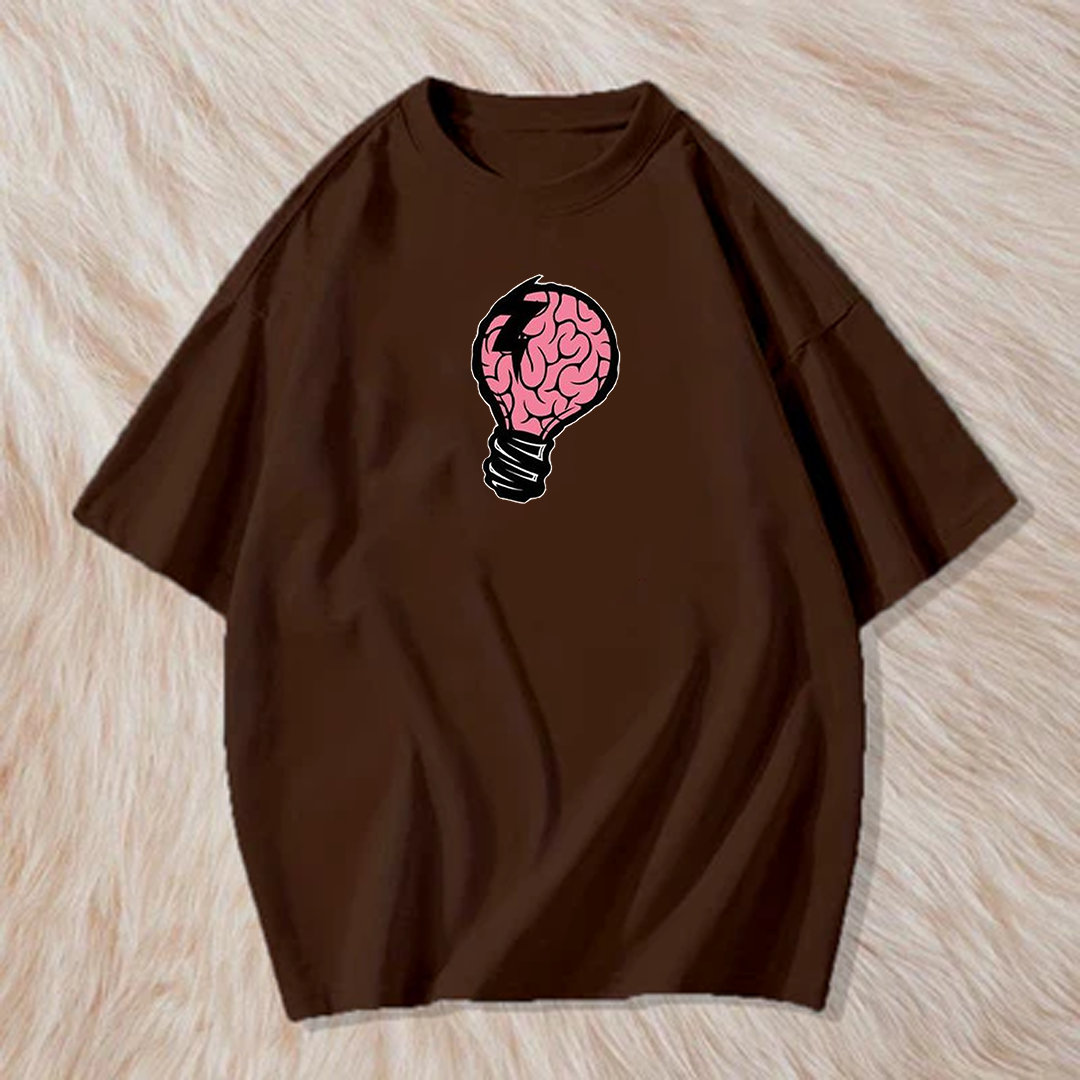 Brain bulb t shirt