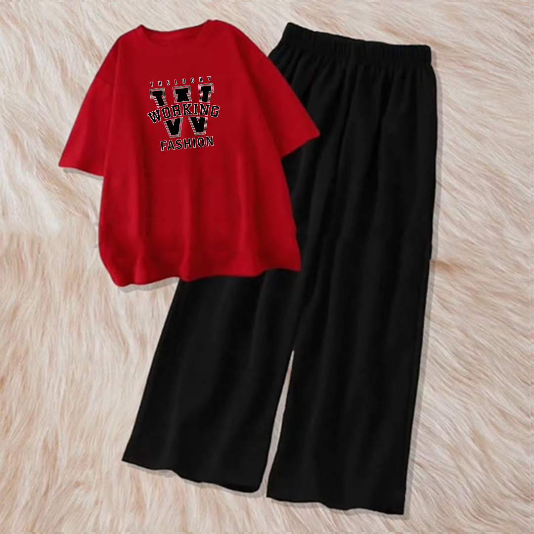 The lucky working fashion with flapper combo