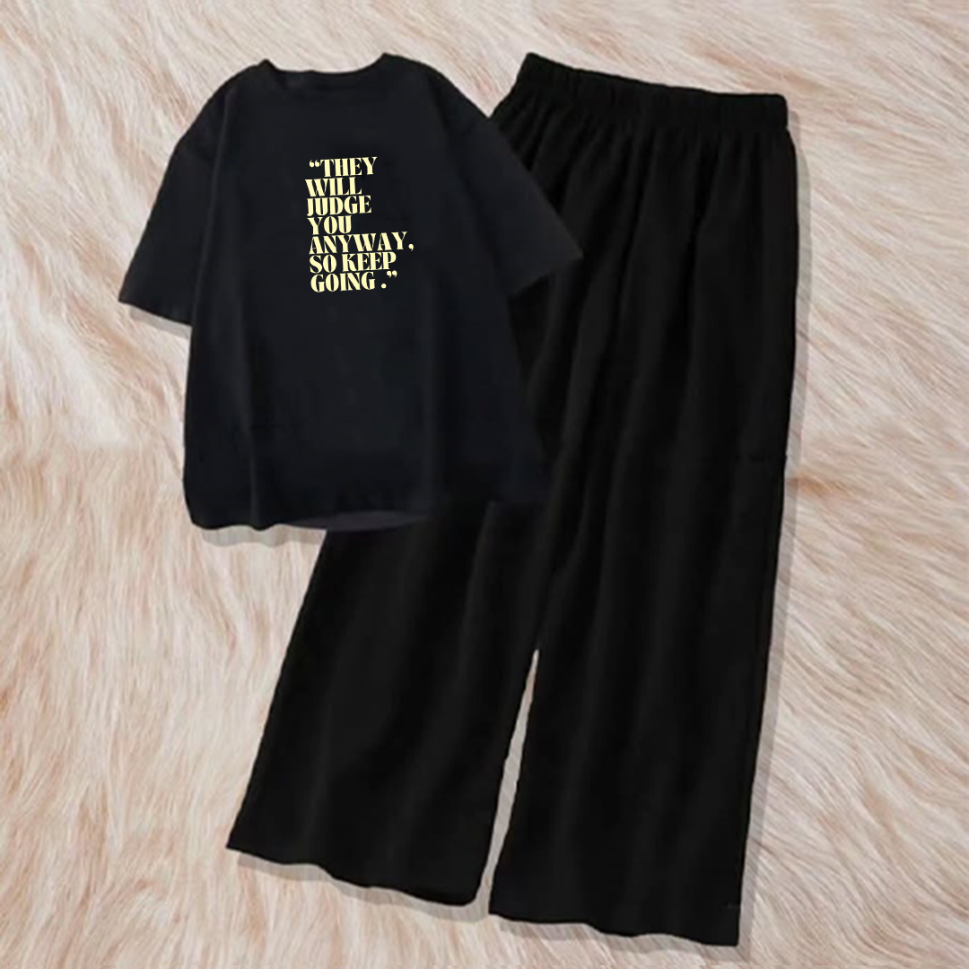 They will judge you anyway so keep going with flapper combo