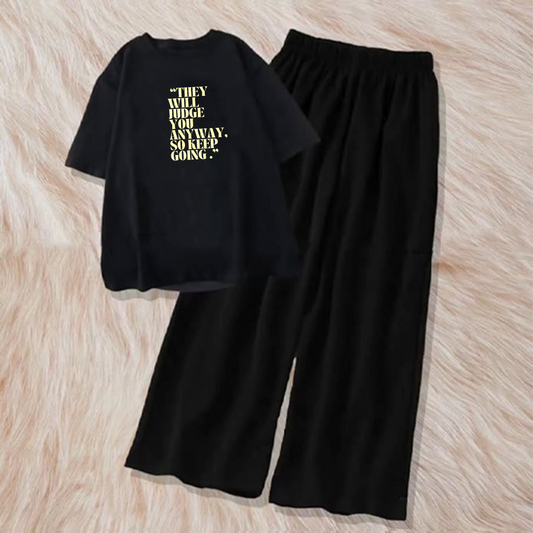 They will judge you anyway so keep going with flapper combo